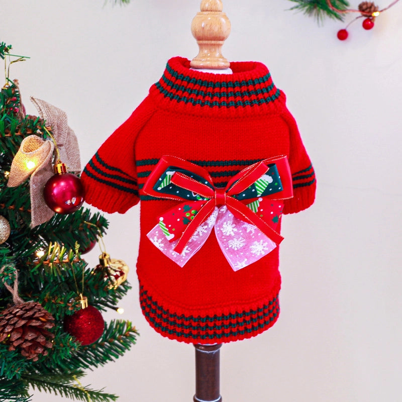Casual Polyester Color Block Pet Clothing