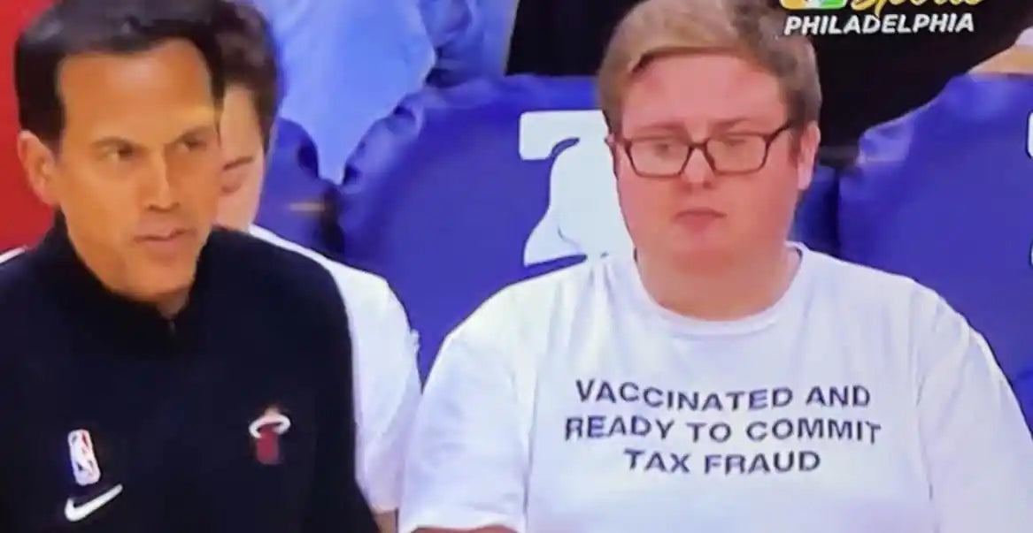 Vaccinated And Ready to Commit Tax Fraud Tee