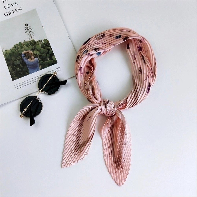 Summer Literary Folds Fashion Scarves