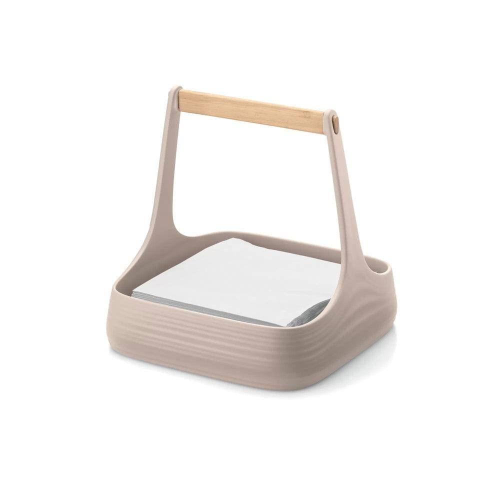 Tierra Table Caddy - Milk White