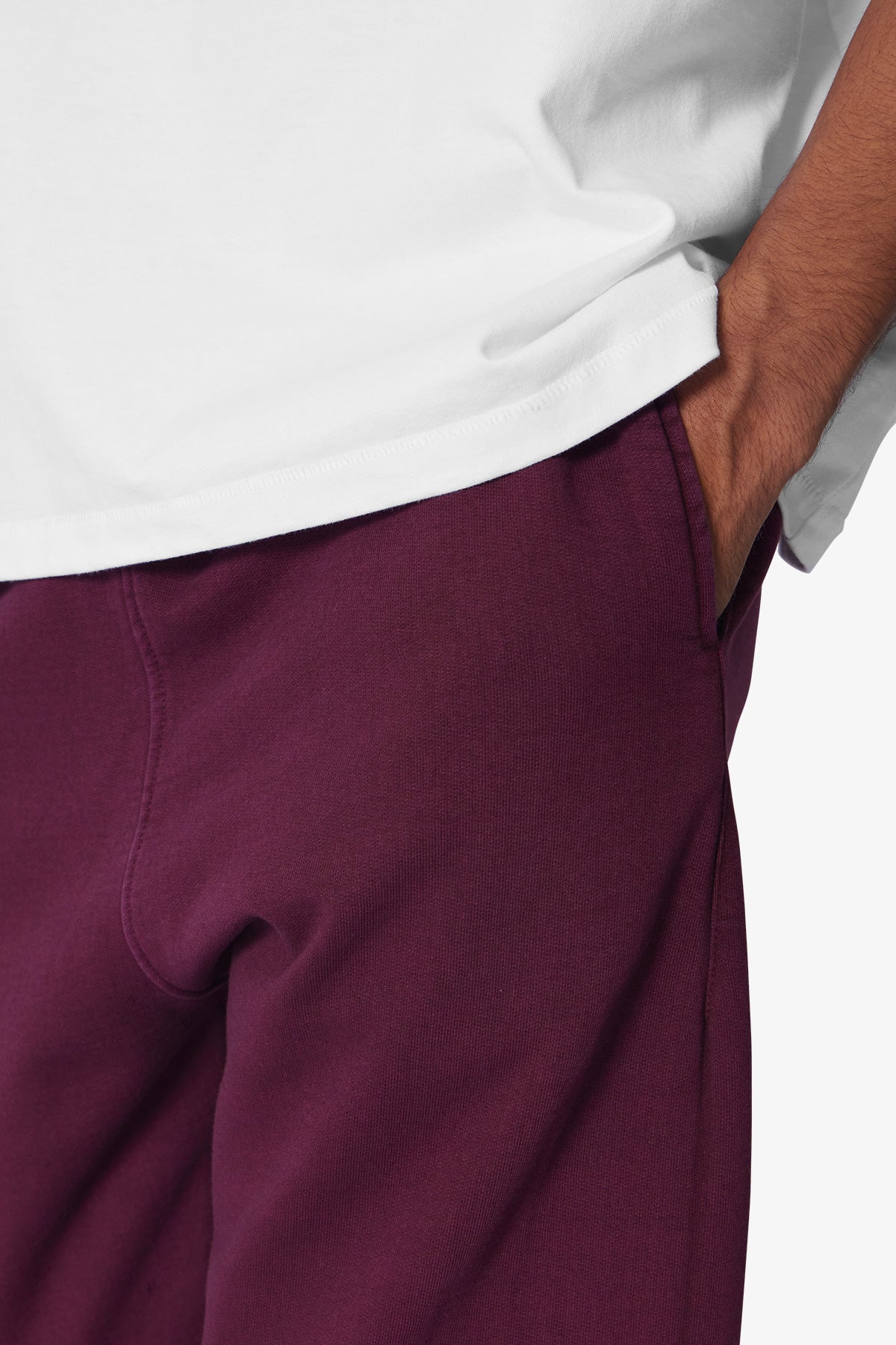 Heavy Every Day Bootcut Sweatpants - Burgundy