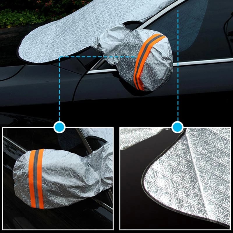 Magnetic car anti-snow blanket