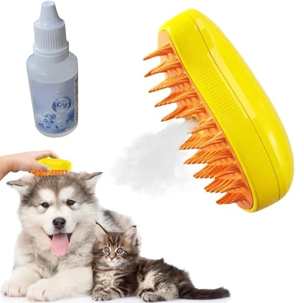 Steamy Pet Brush