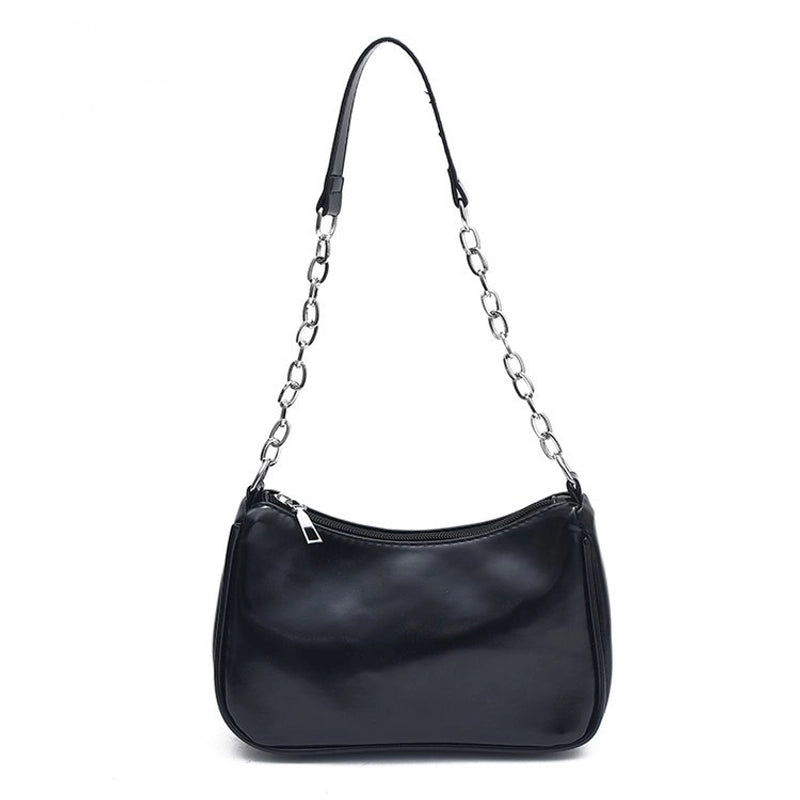 Women's Medium Polyester Solid Color Basic Classic Style Multicolor Square Zipper Square Bag