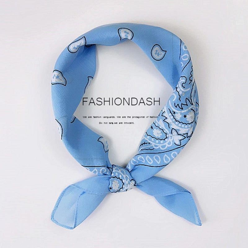 55 Small Square Scarf Women's Spring And Autumn Summer  New Student Work Scarf Professional Headscarf Scarf
