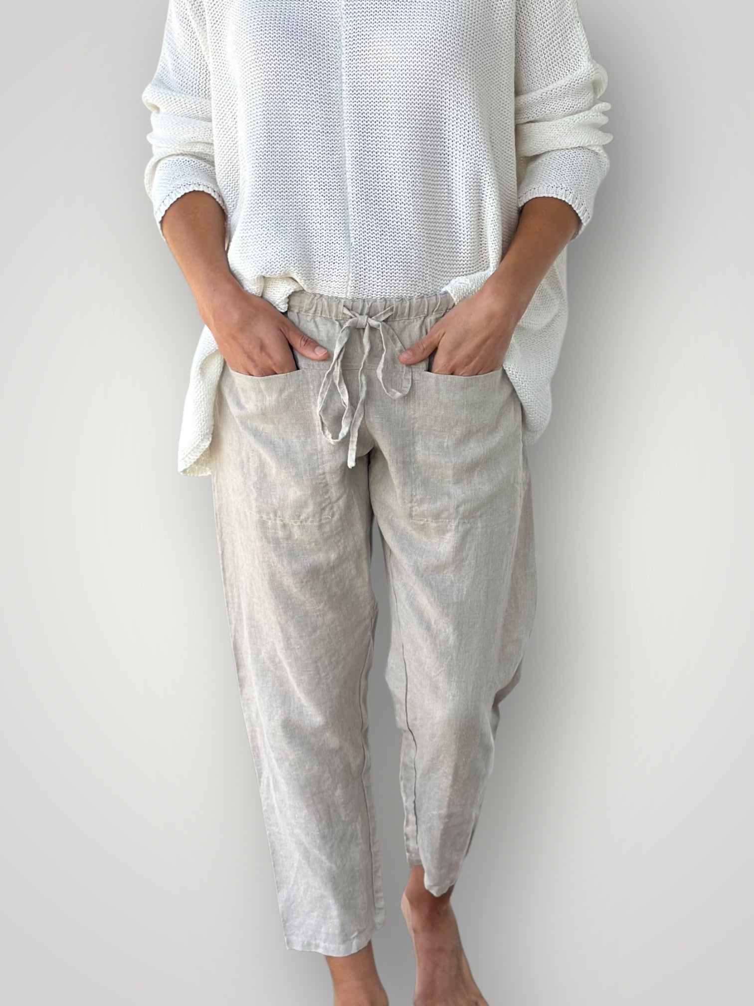 jessie pant-natural linen