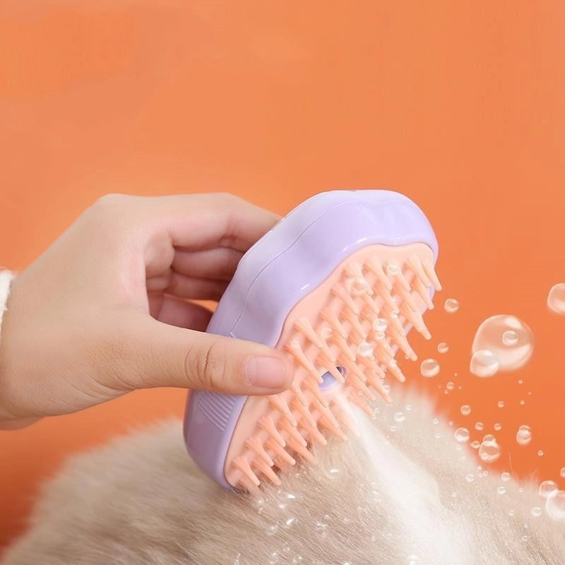 Minimalist ABS TPR Solid Color Pet Grooming Tools