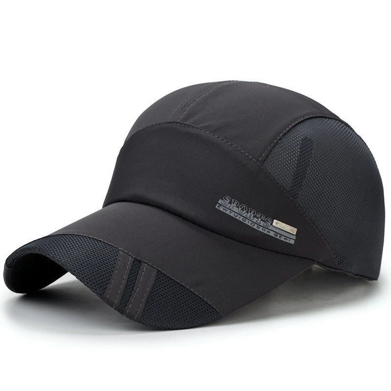 Men's Minimalist Letter Curved Eaves Baseball Cap