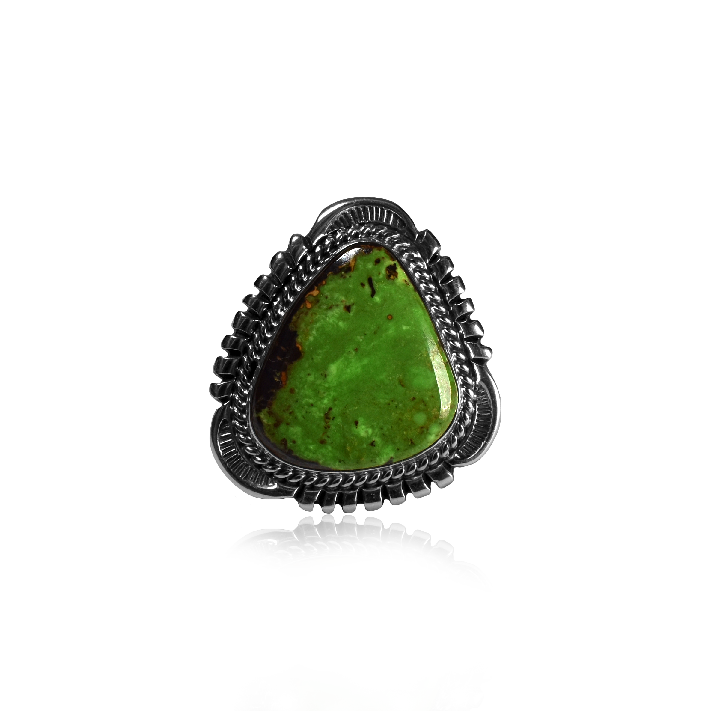 Asymmetrical Gaspéite Ring
