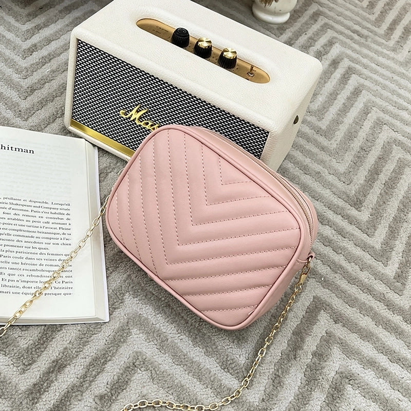 Women's Small All Seasons Pu Leather Vintage Style Shoulder Bag