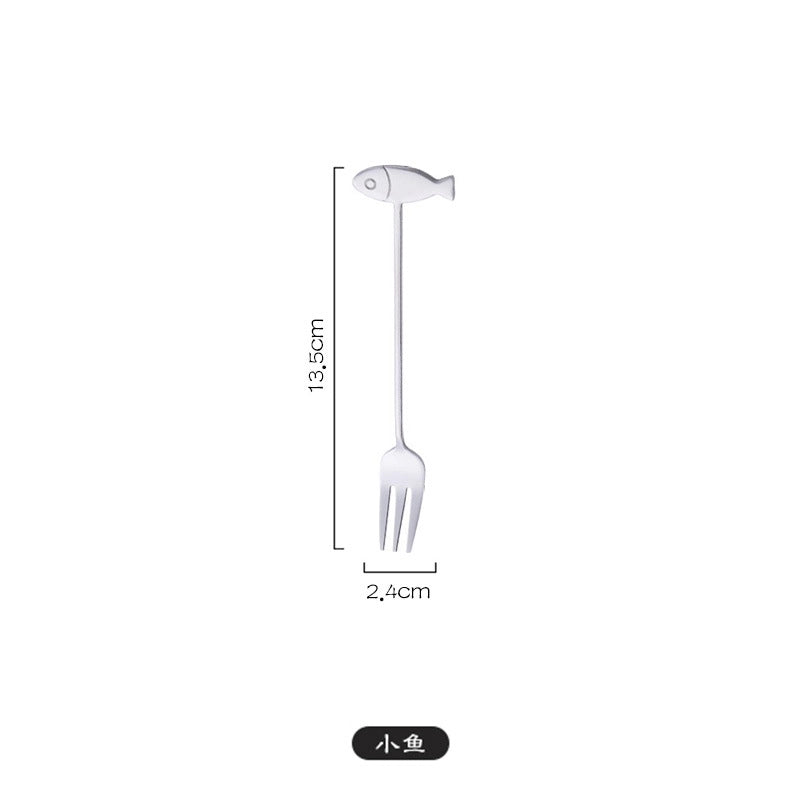 Cartoon Stainless Steel Tableware 1 Piece