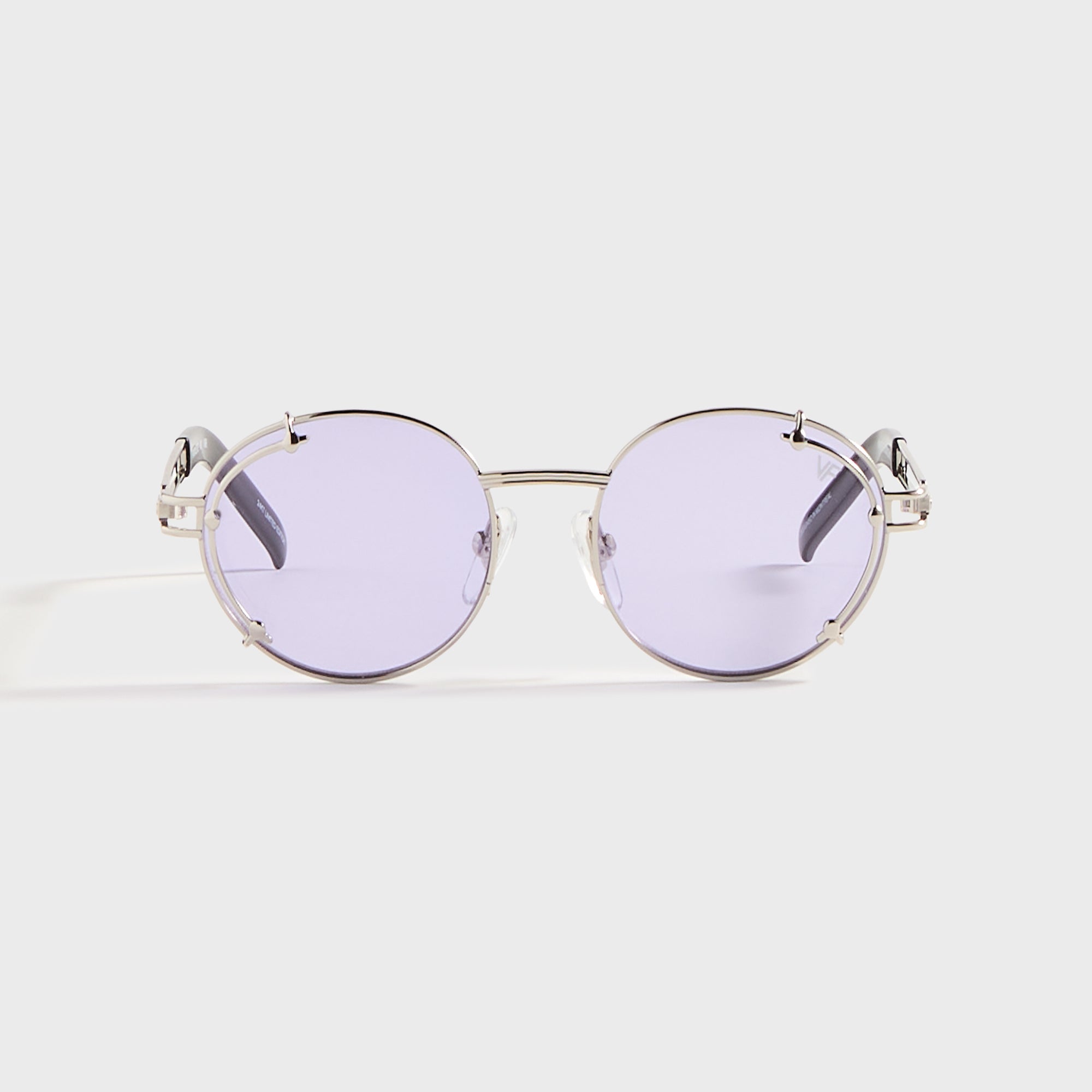 Vintage Frames Knowledge 24KT - White Gold / Deep Purple