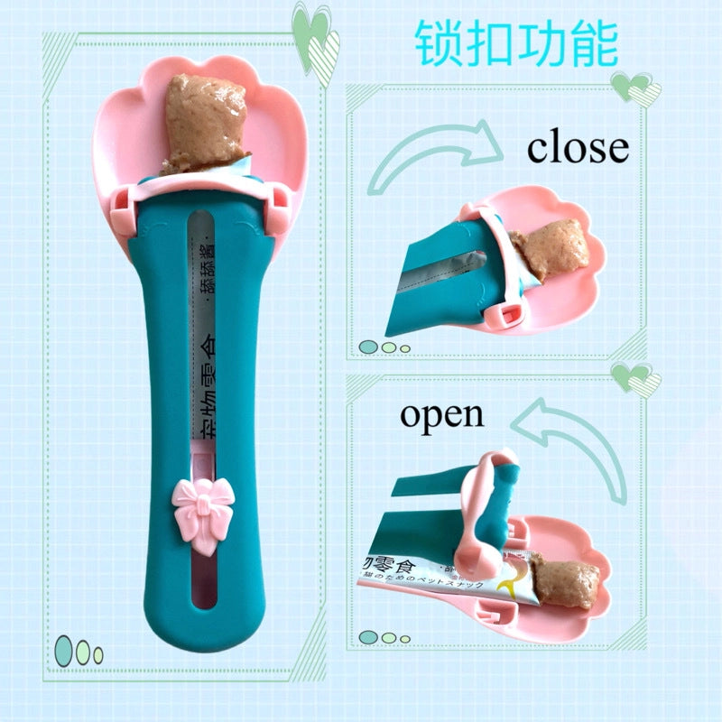 New Explosion Style Cat Bar Spoon Feeder Cat Bar Squeezer Pet Supplies Food Spoon
