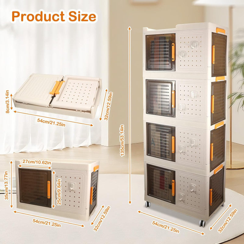 LUXORMOVE PORTABLE FOLDABLE WARDROBE CLOSET