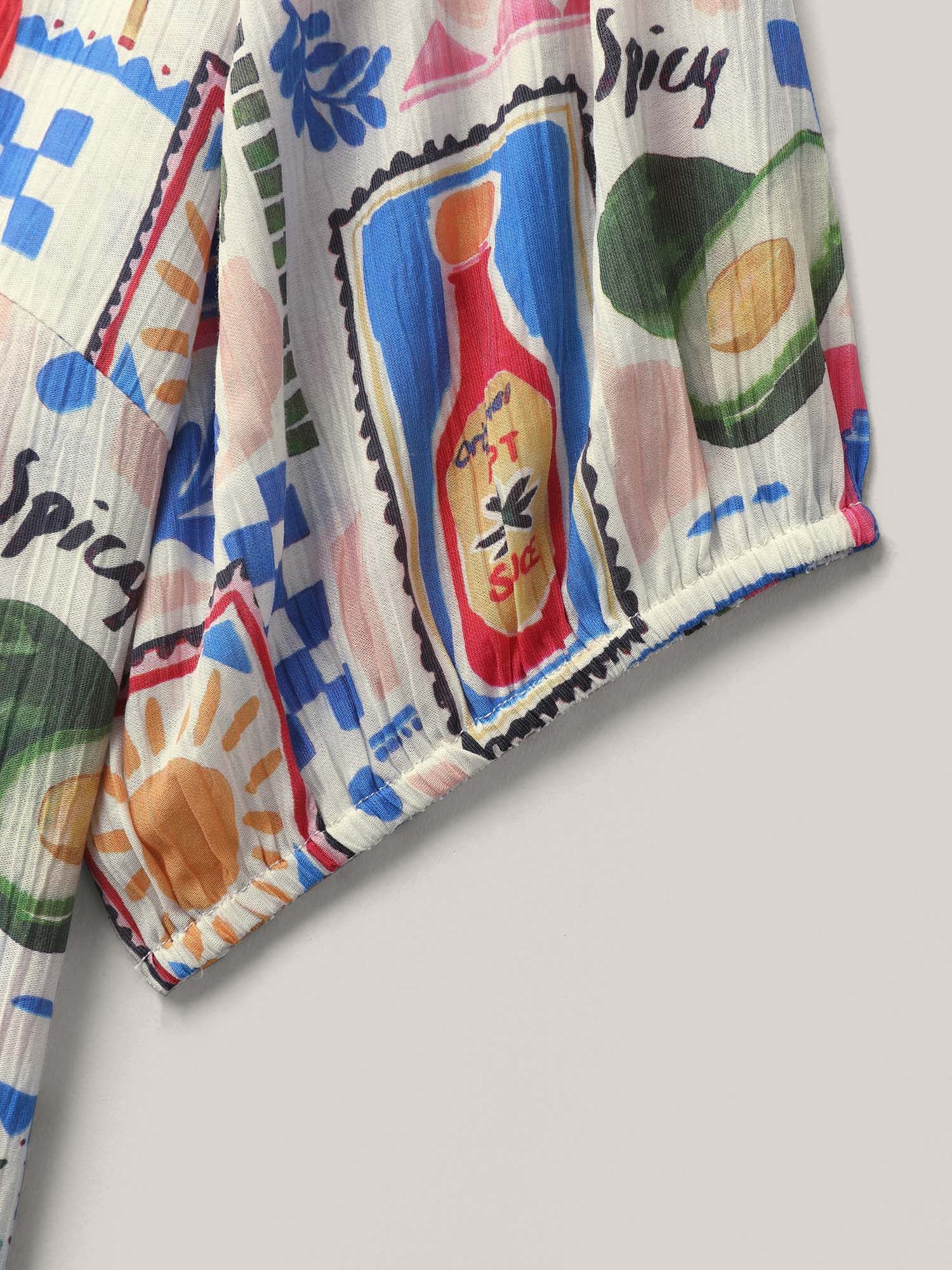 Supersoft Sunny Adventure Print Blouse