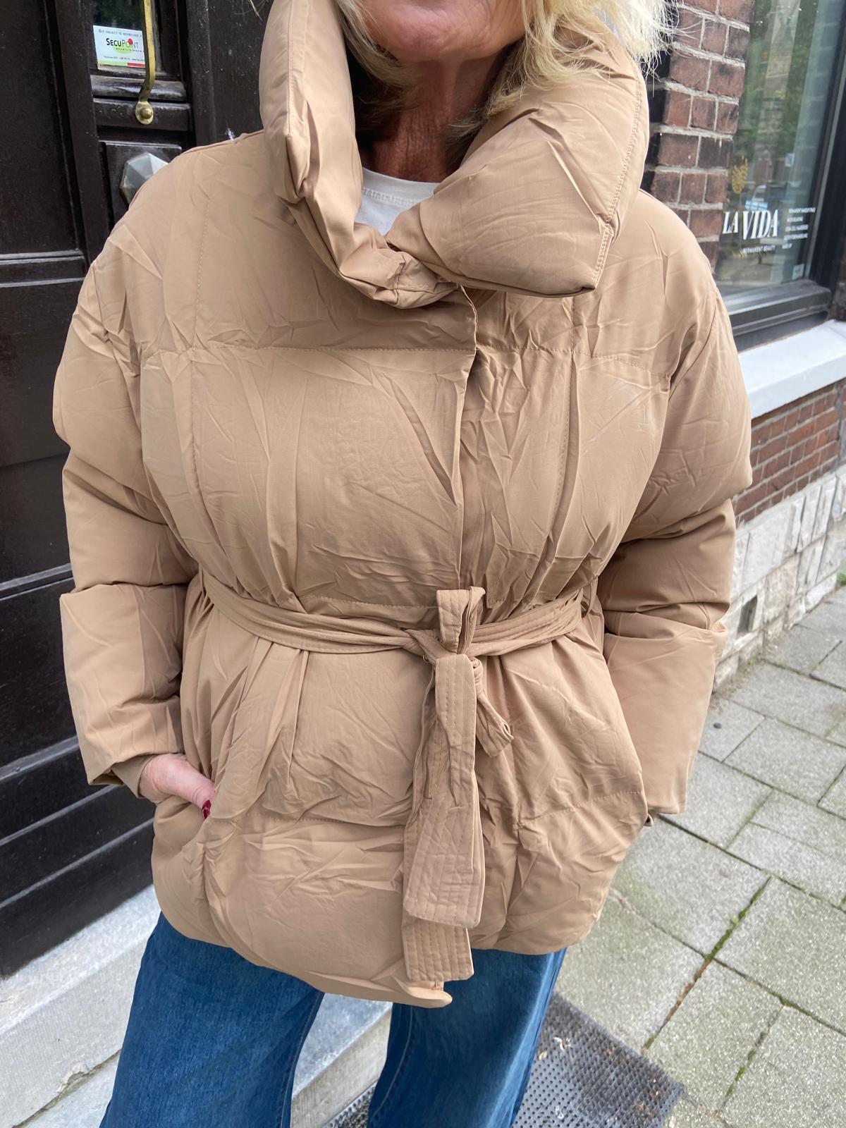 Puck Puffer Jacket Camel