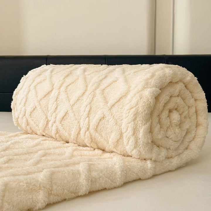 Kuschelige Fleece-Winterdecke
