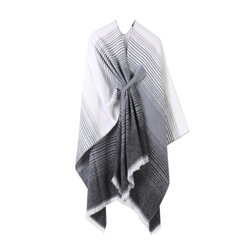 Shawl Women's Ethnic Style Yunnan Travel Wear Summer Sweet Knitted Cape In Stock