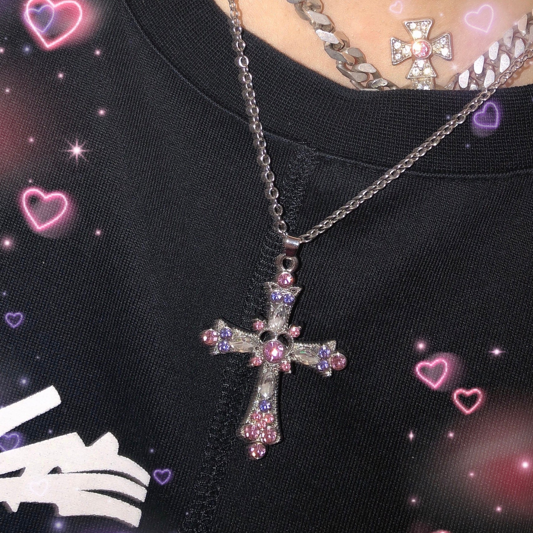 Cross Necklace KF81926