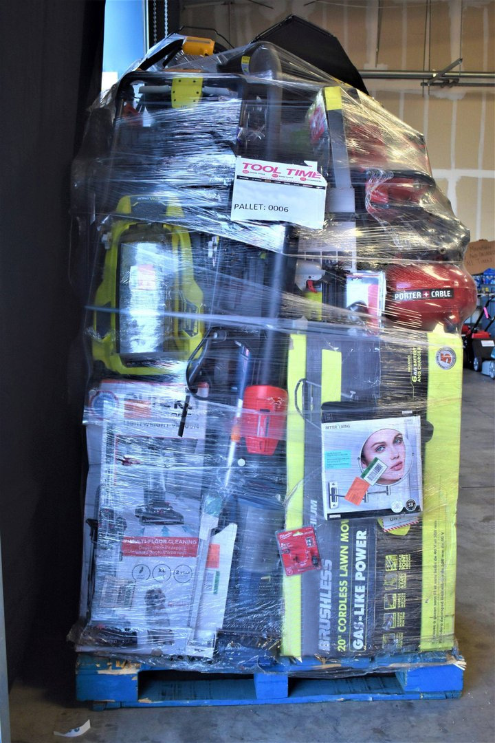 🎁2025  Amazon Customer Returns Tool Pallets Online⭐Buy 7 FOOT TALL “MONSTER” PALLETS Online