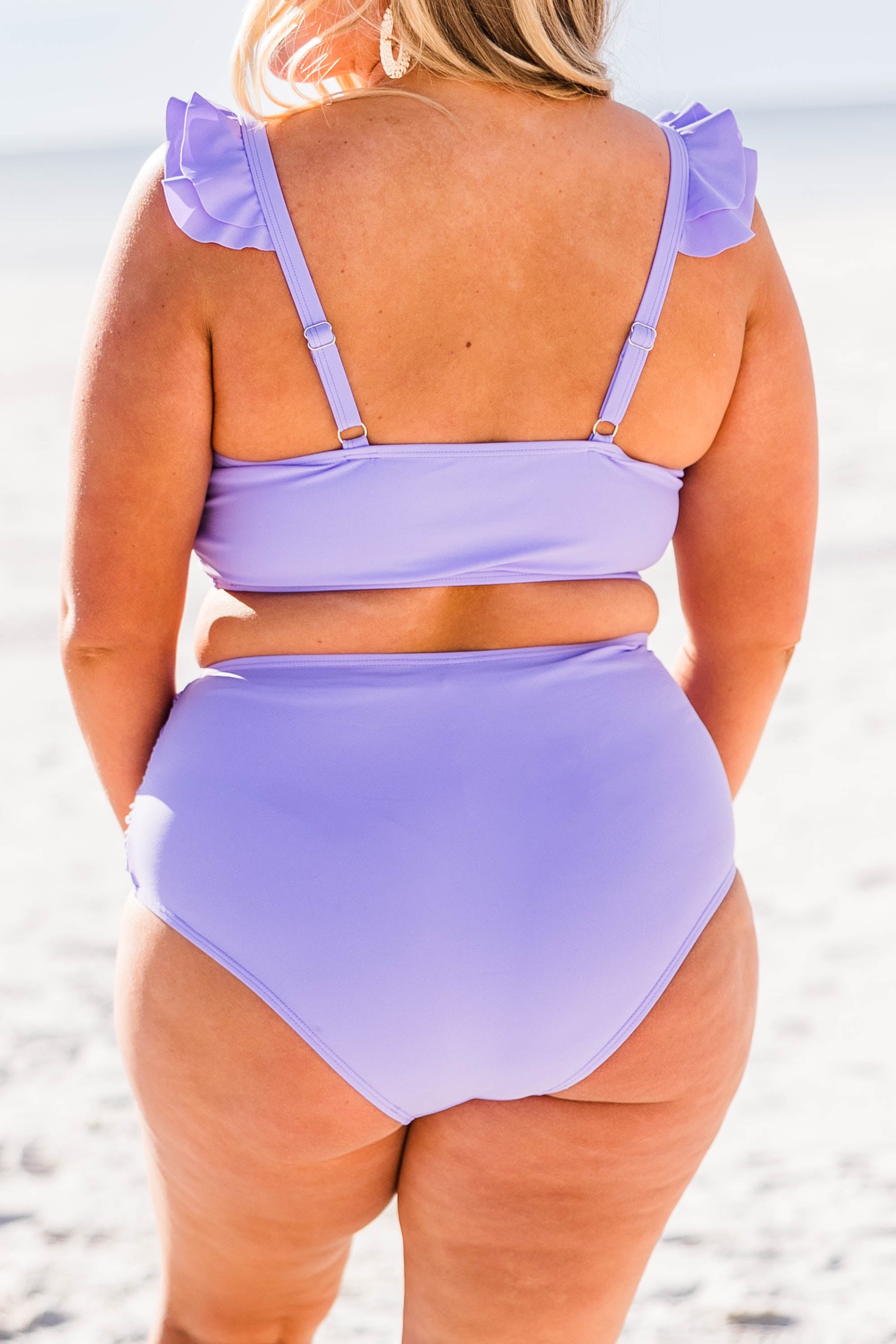 Beach Trip Swim Bottom. Lavender