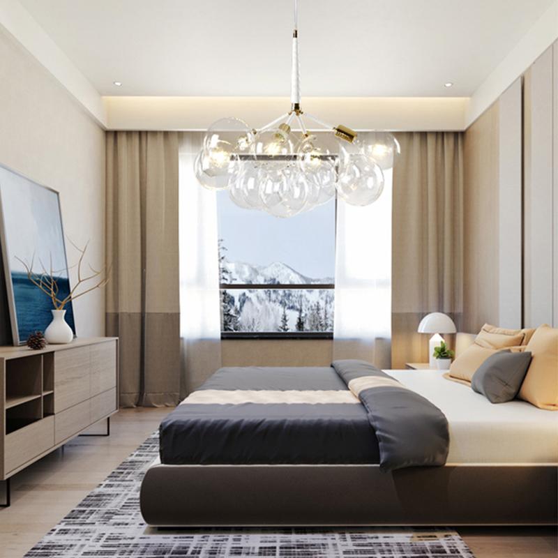 Anaheim 6 | Modern Bubble Chandelier