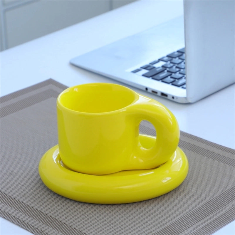 Casual Vacation Solid Color Porcelain Water Bottles 1 Set