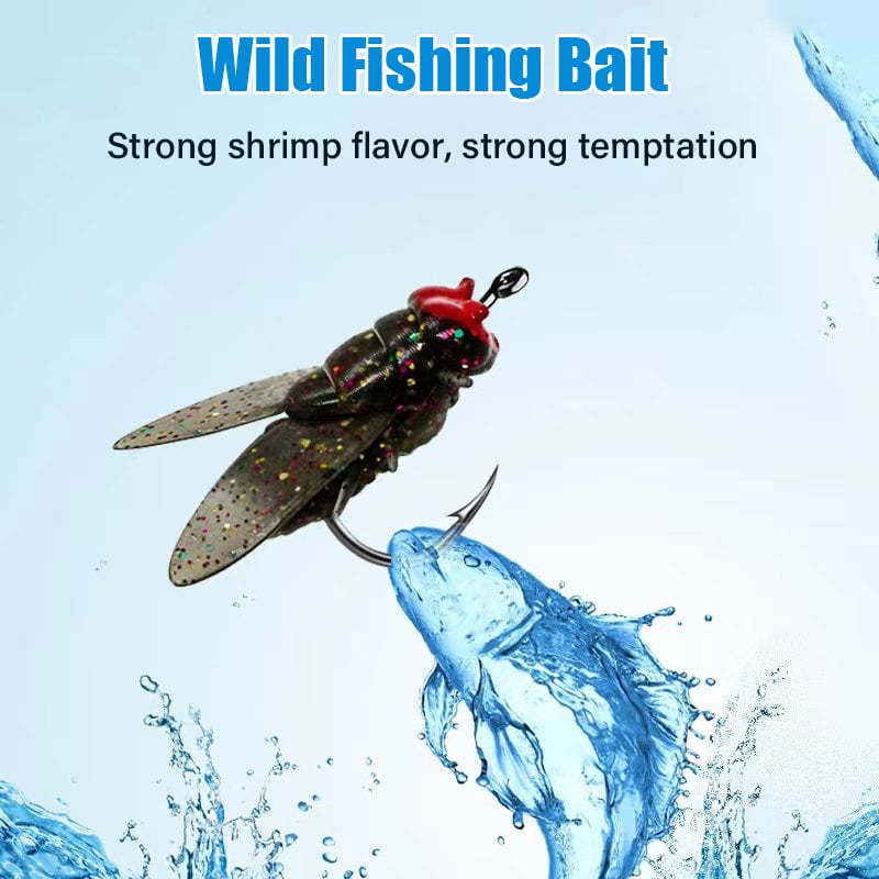 FATHER'S DAY SALE - Simulated Flies Fishing Attractor Bait Hook