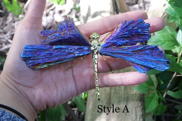 💥AURA TOURMALINE KYANITE DRAGONFLY💥🔥BIG SALE - 48% OFF🔥