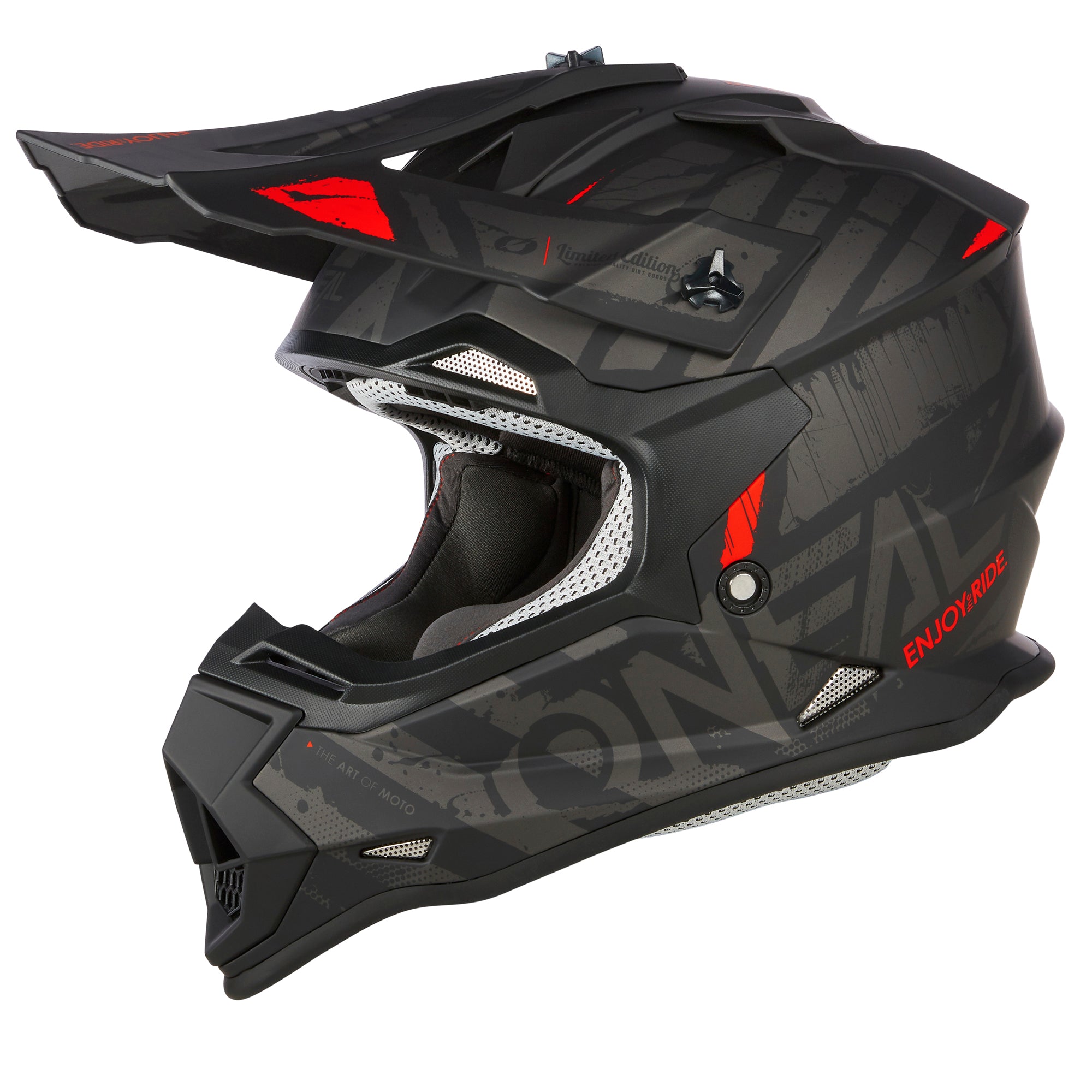 2 SRS Glitch V.23 Helmet Black/Gray