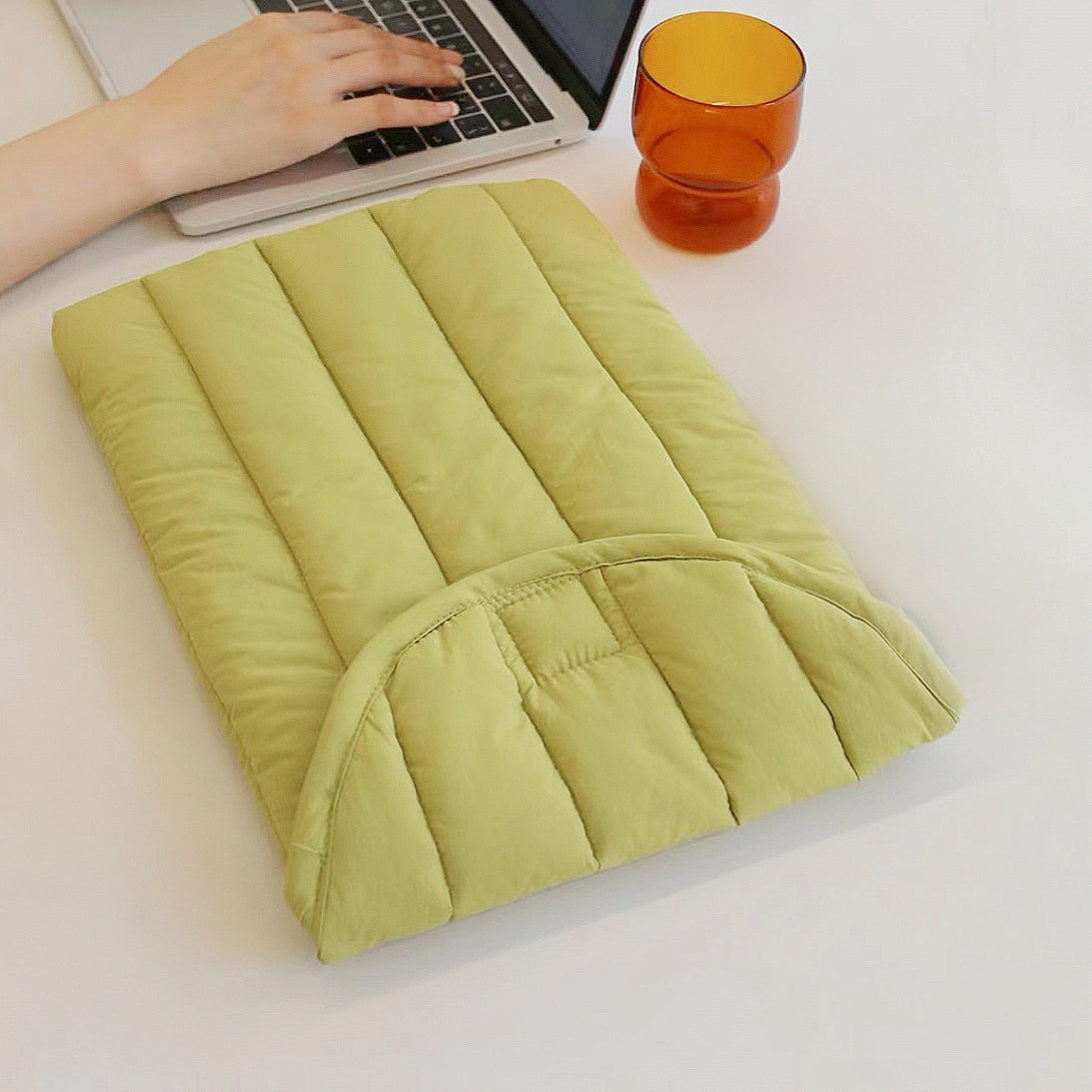 Puffy Cotton Laptop Sleeve