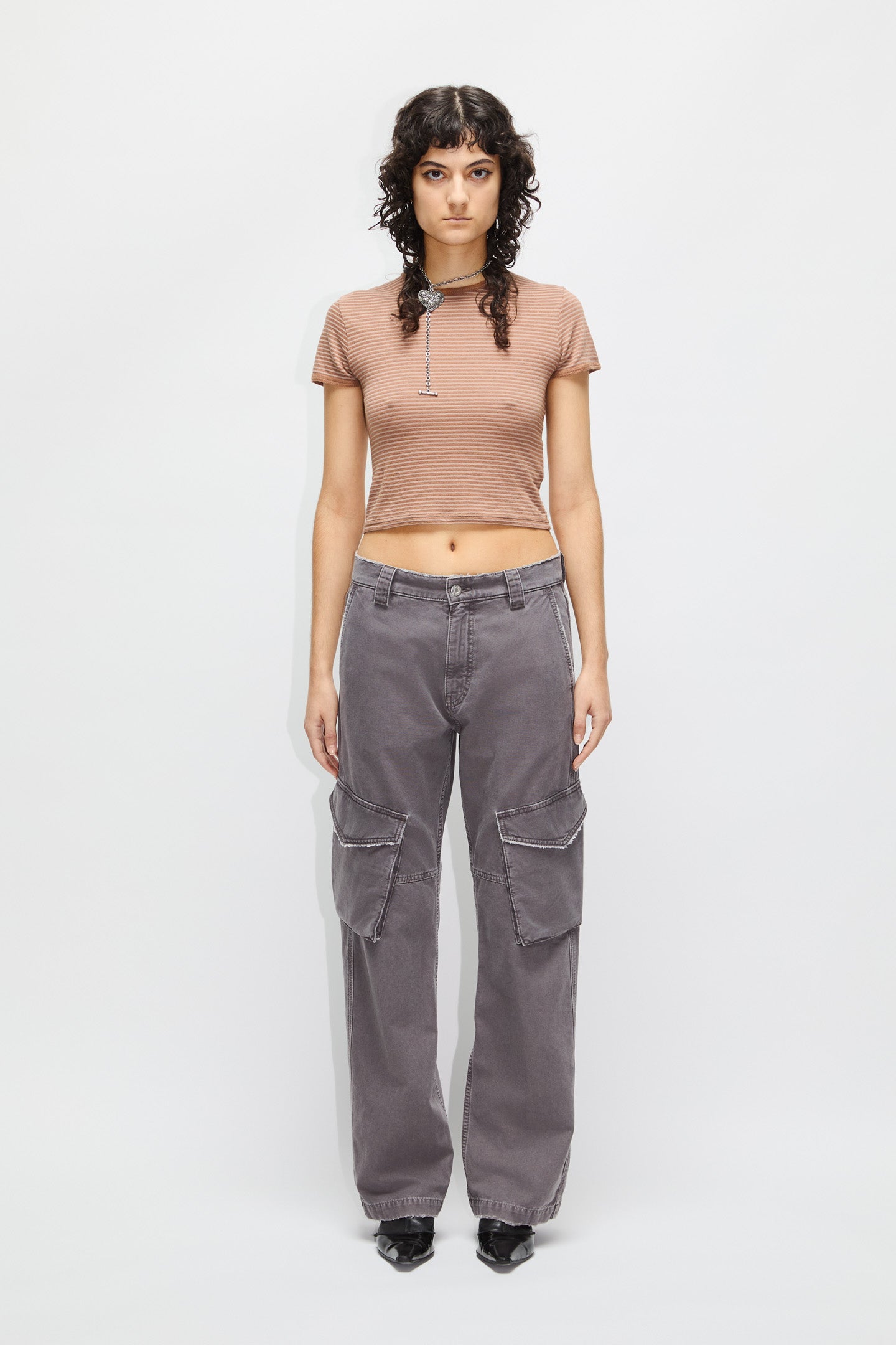 Bootcut Cargo Trousers