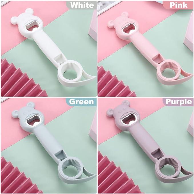 1 Pcs 4 in 1 Multi Function Can Opener Bottle