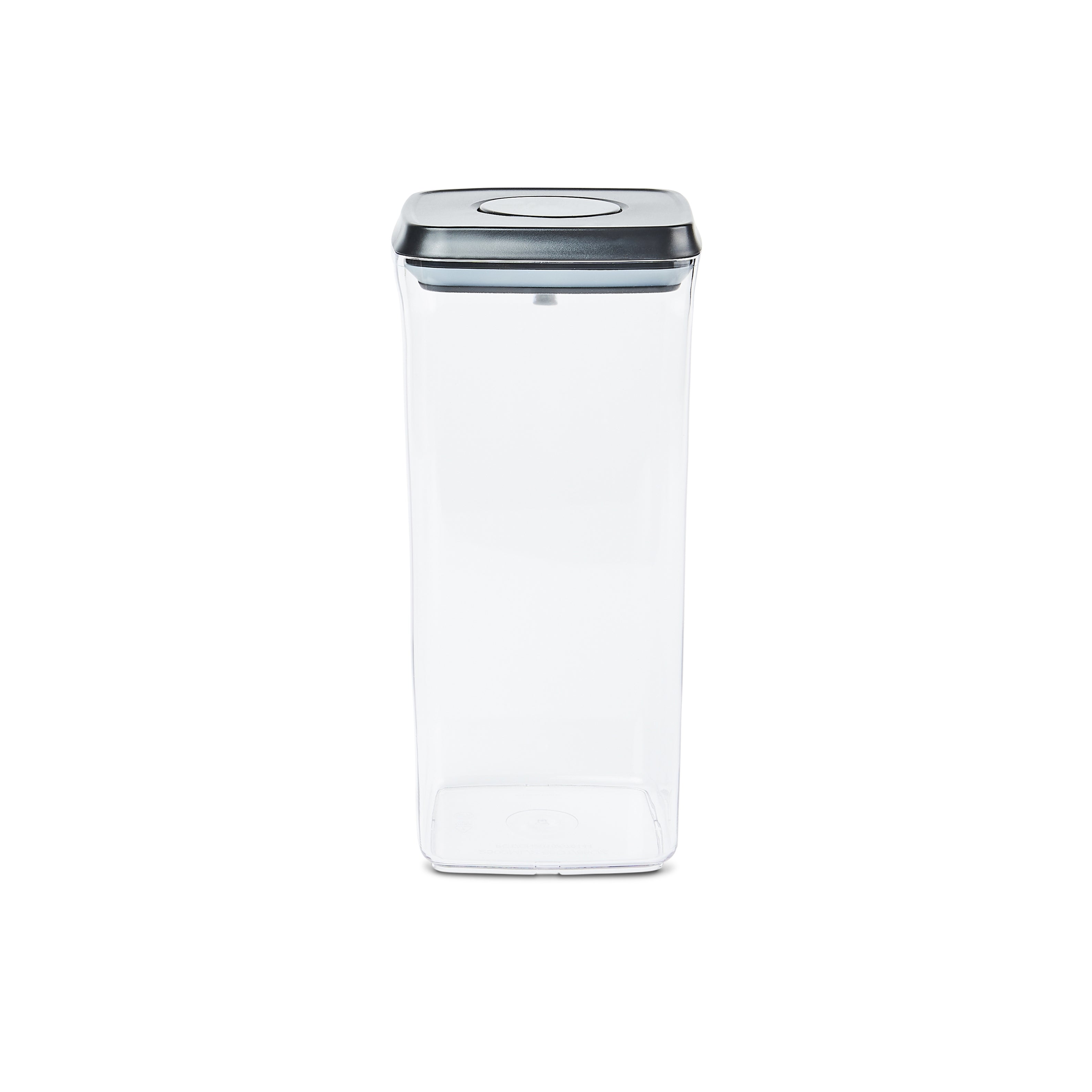 Push Top Pantry Container 2.5L - Black Lid