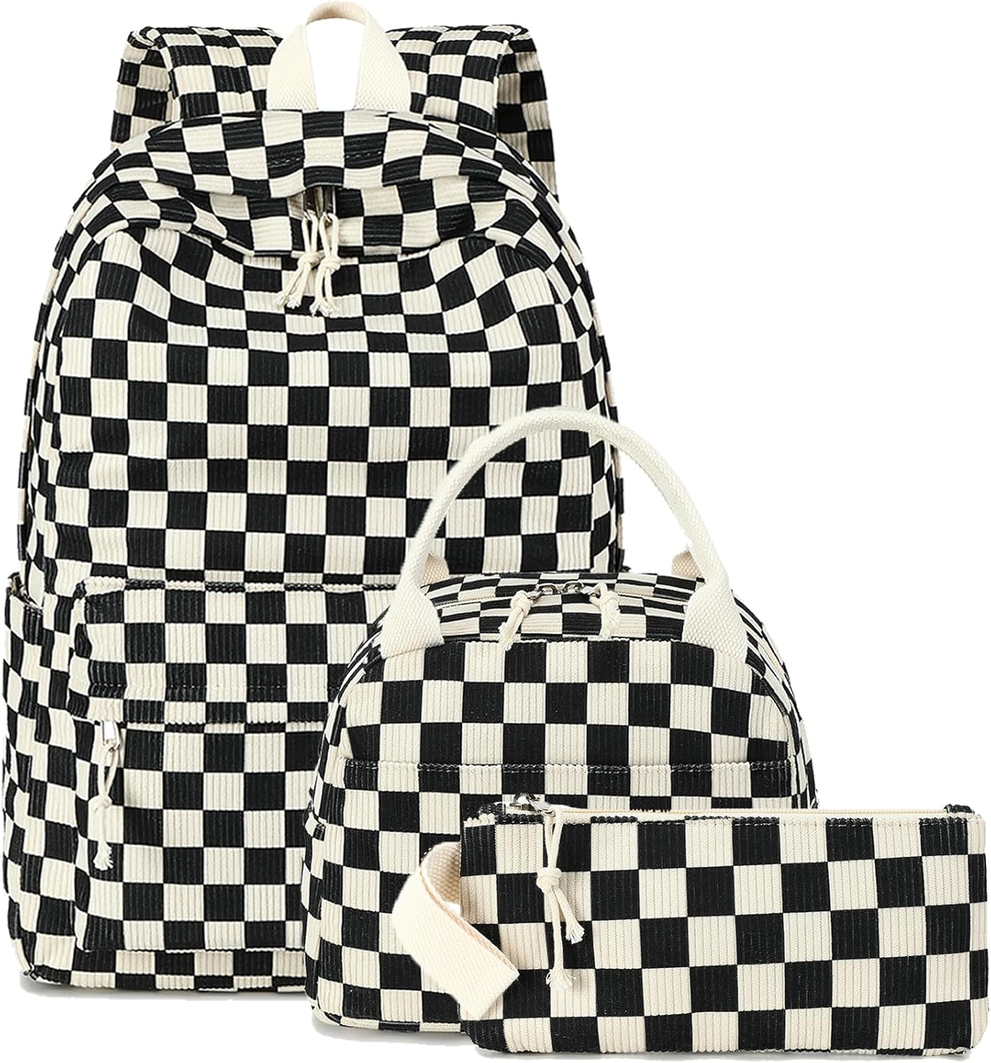 Bluboon School Backpack Teens Girls Boys Kids School Book Bags with Lunch Box Pencil Bag