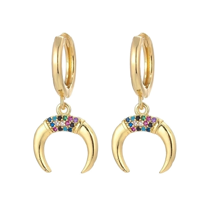 Copper Plating Geometric Zircon