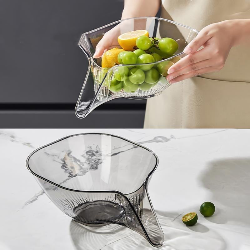 Multi-Functional Drain Basket With Funnel