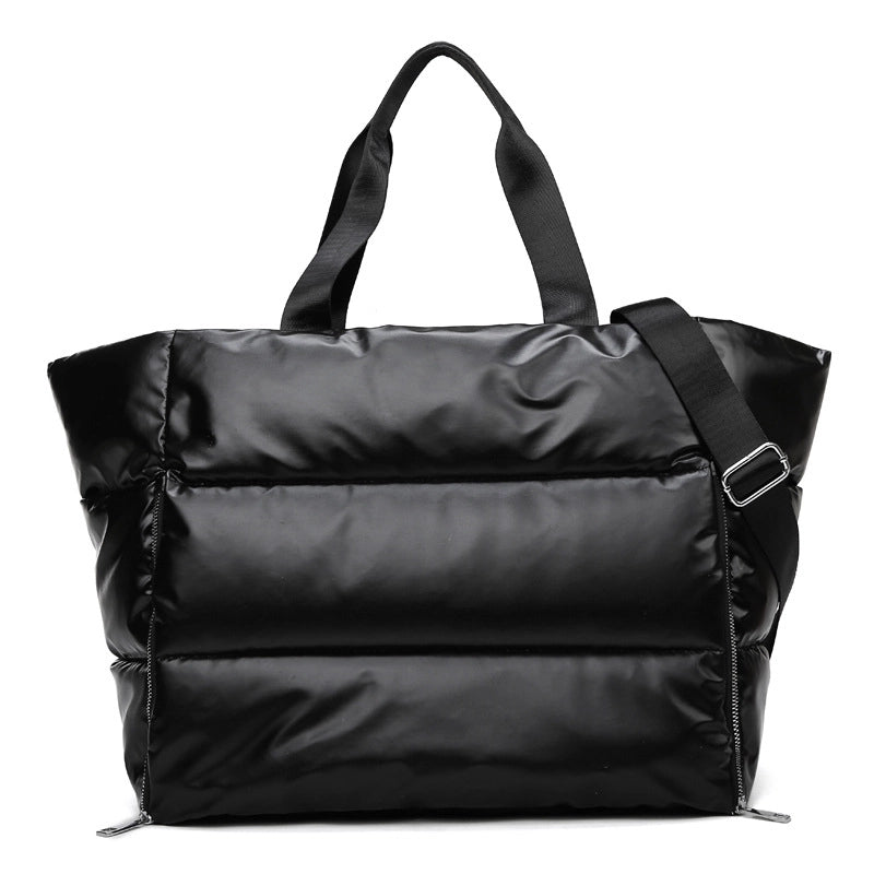 Unisex Fashion Solid Color Nylon Waterproof Travel Bags