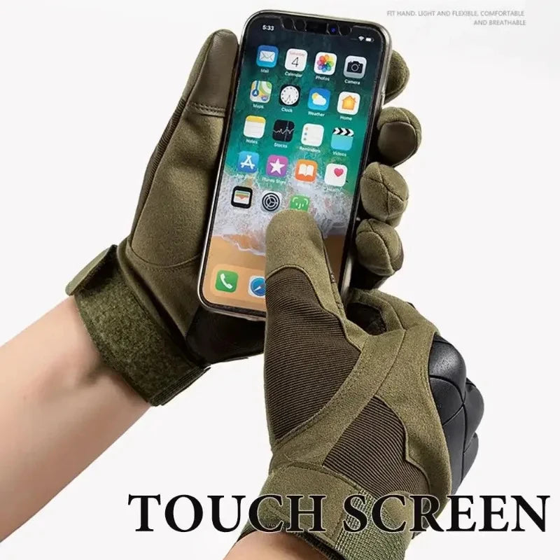 Motorcycle Camping Cycing Hiking Rock Climbing Tactical Gloves Touch Design Fitness Protection Sports Hunting Gloves