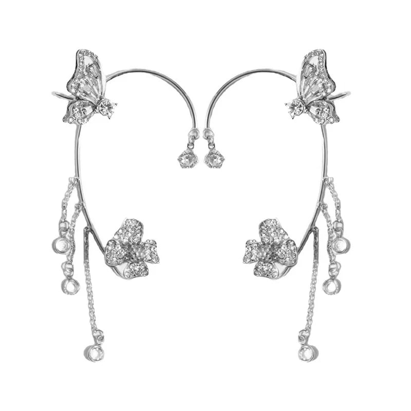 💐2023 HOT SALE💝-BUTTERFLY TASSEL STYLE ZIRCON EARRINGS | PERFECT GIFT🎁