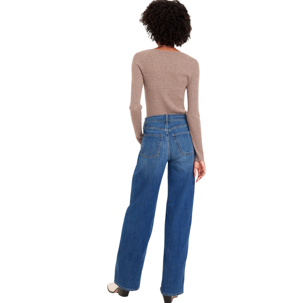 High Rise Wide Jeans