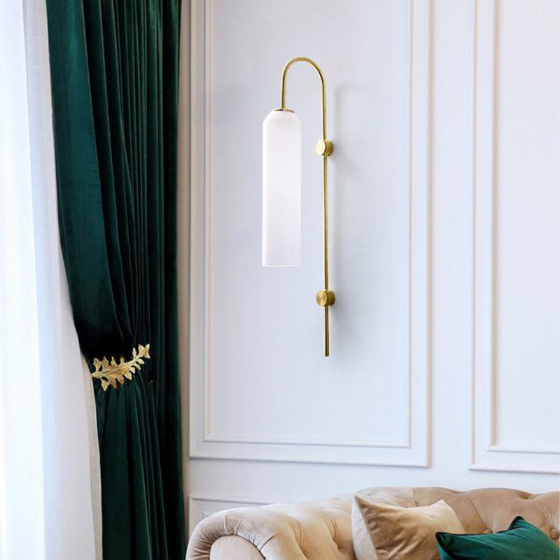 Agneta | Glass Modern Wall Light