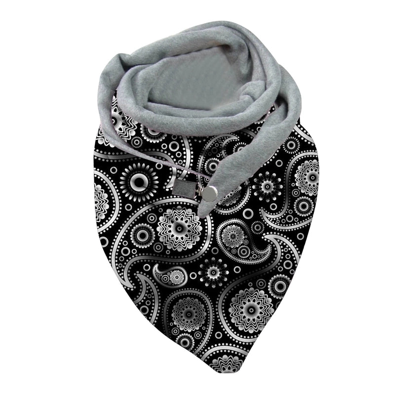 Unisex Cute Ditsy Floral Winter Scarves