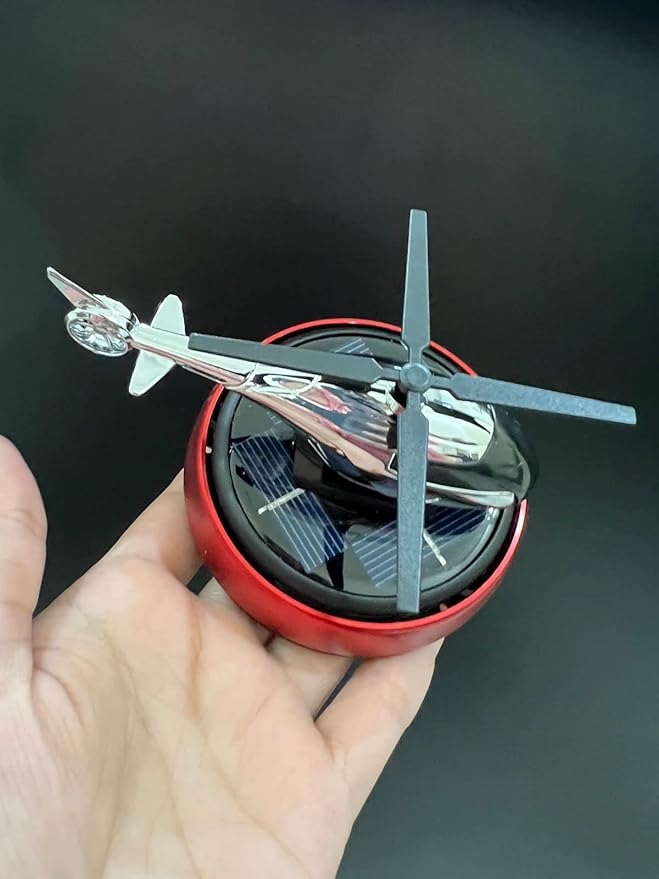 Solar Rotating Car Air Freshener. Car Aromatherapy Diffuser