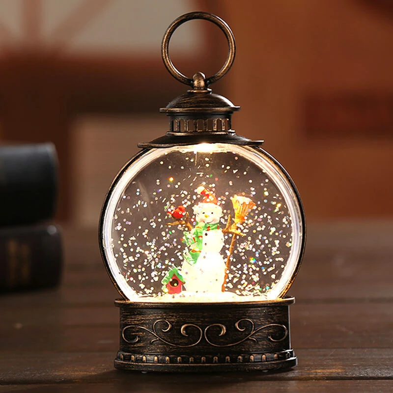 Christmas Decoration Bronze Night Light