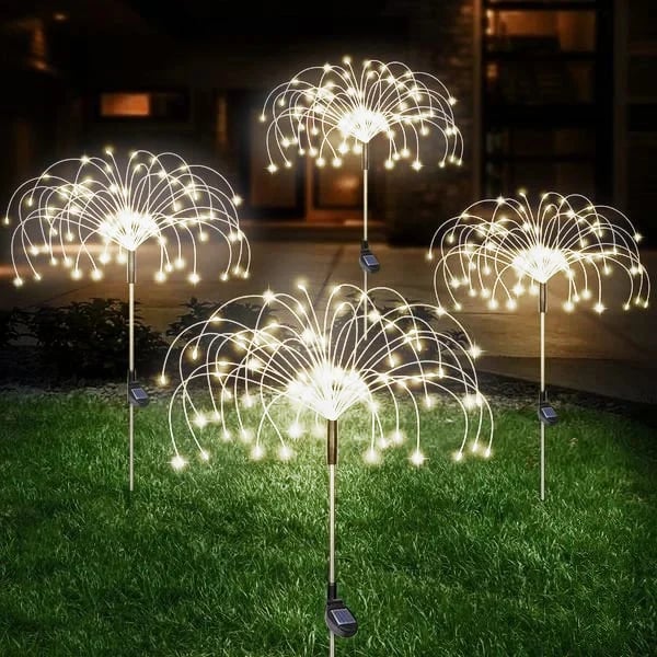 🔥LAST DAY 49% OFF🎁Waterproof  Solar Garden Fireworks Lamp