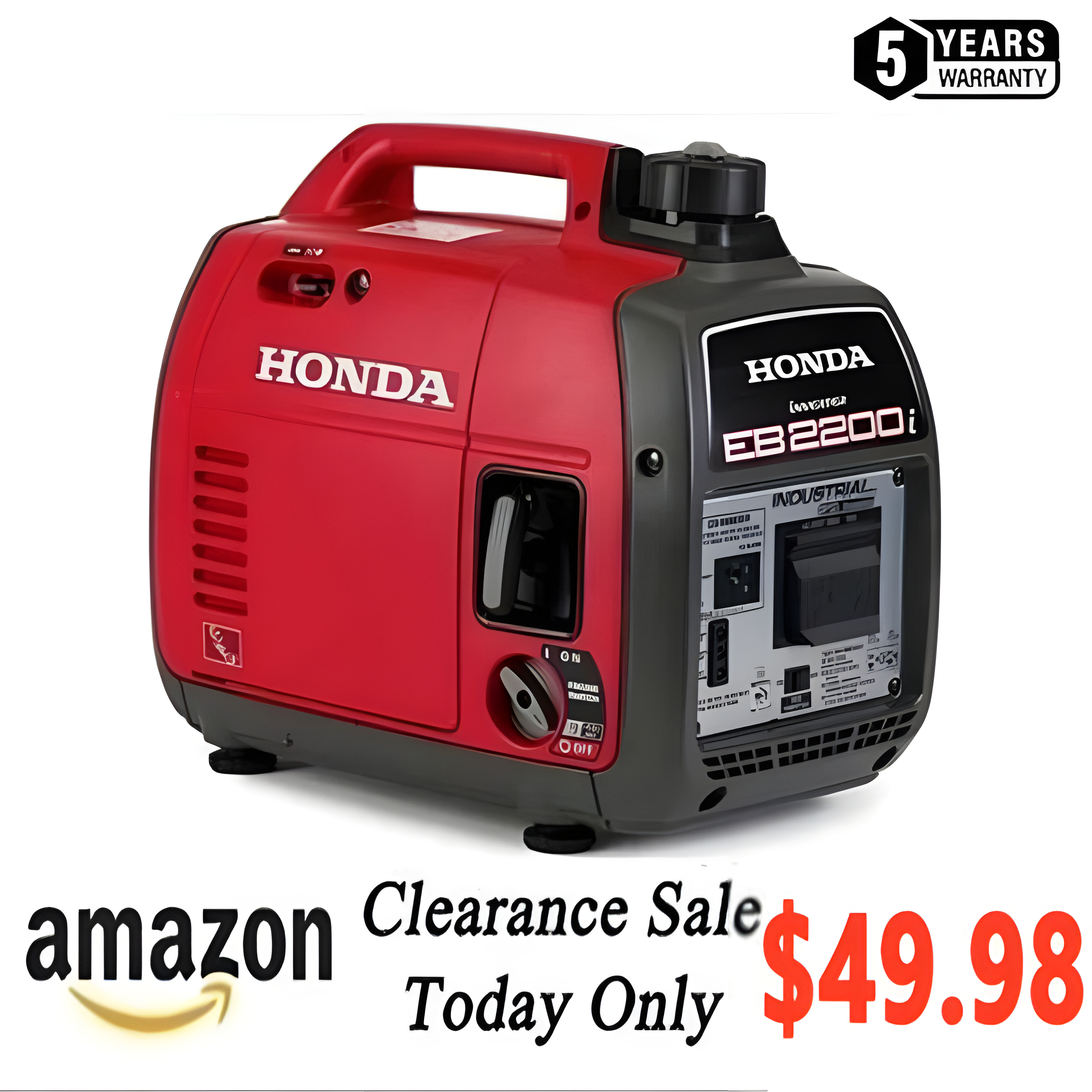 🔥Last Day Promotion🔥Free Shipping⚡Factory Clearance⚡EU22i (2200 watt) Inverter Generator Home Energy Reserve🏠🔋