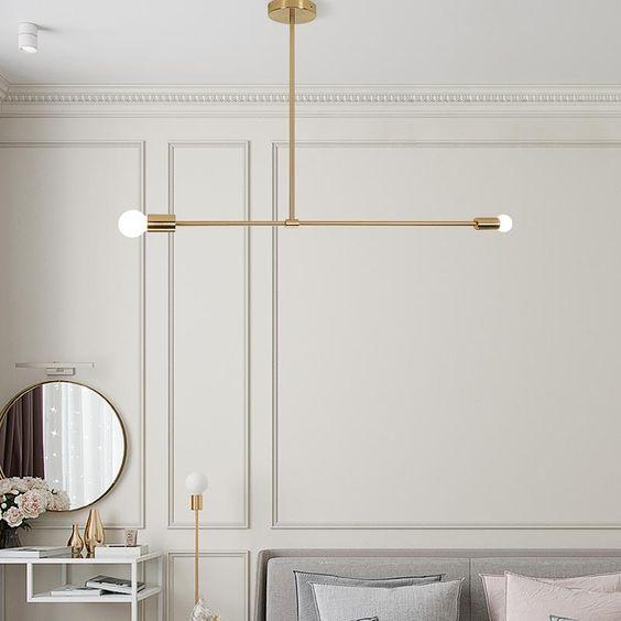 Garth | Gold Modern Chandelier