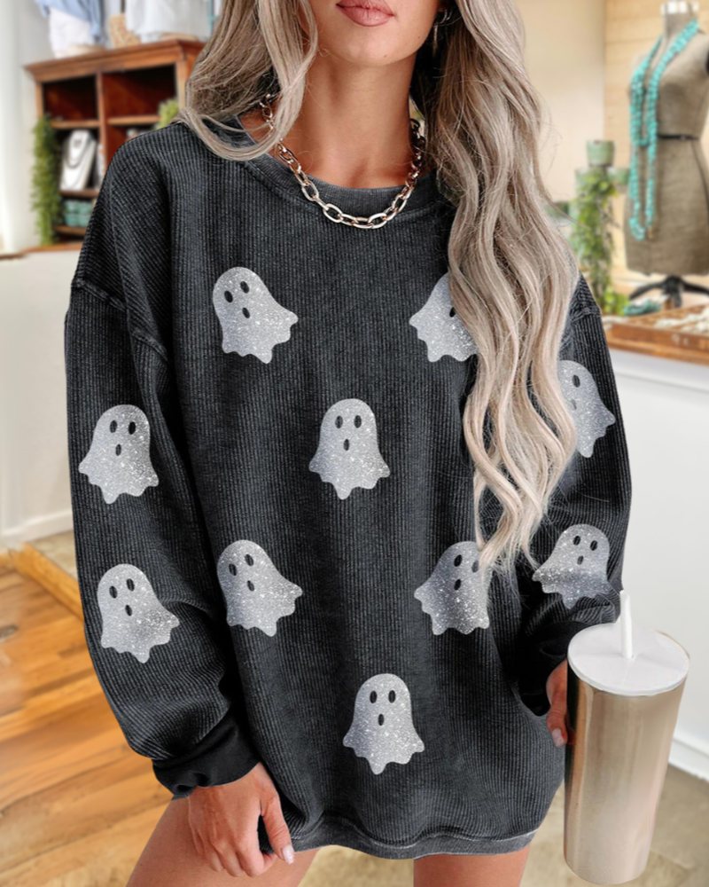 Halloween Ghost Sweatshirt