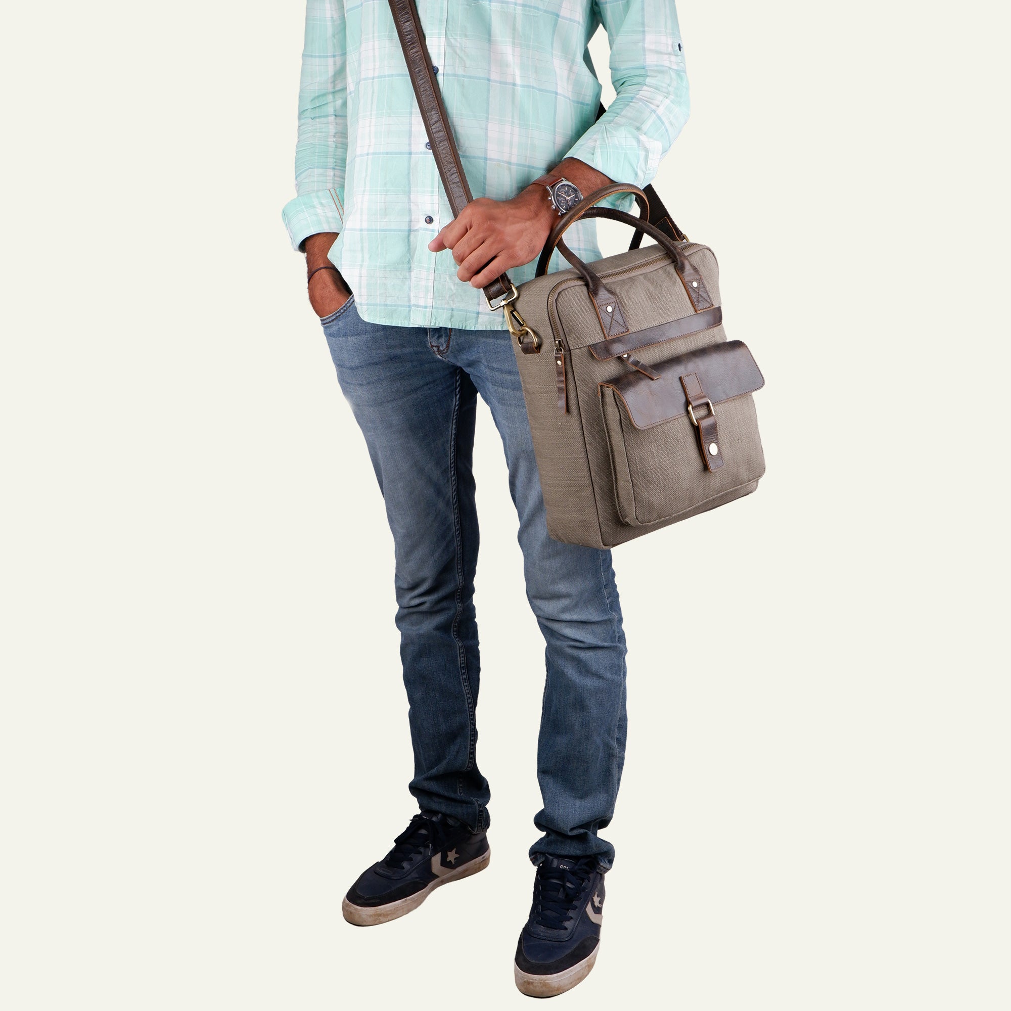 Parker Canvas Crossbody